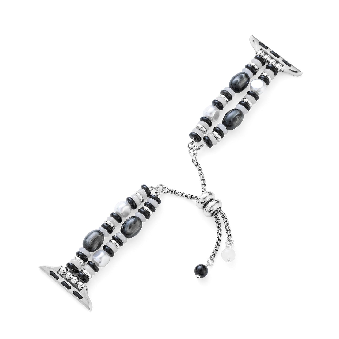 Harmonic Natural Stone Beaded Apple Watch Band