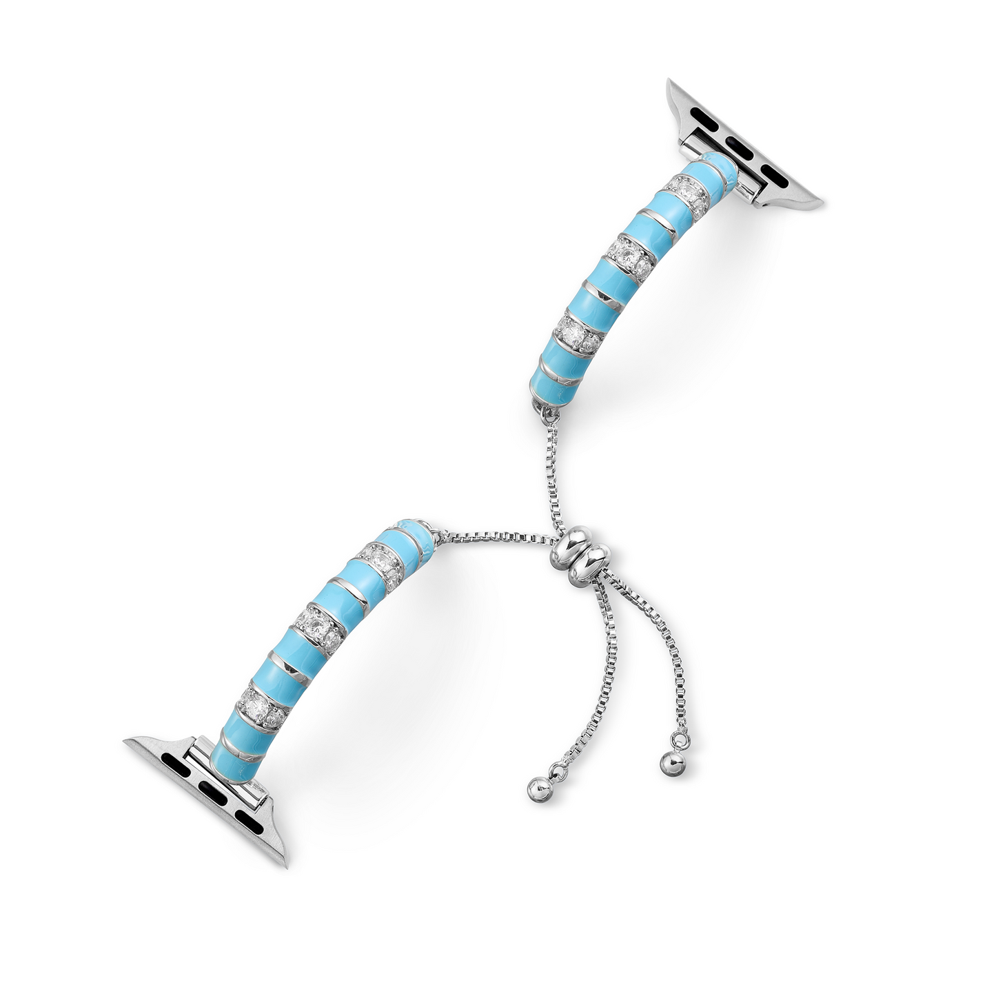 14K Gold & Platinum-Plated Enamel Copper Apple Watch Band