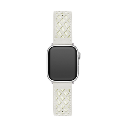 Lattice Leather Watch Band for Apple Watch – Elegant, Durable Strap