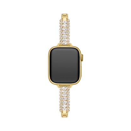 Marquise Halo Copper Apple Watch Band - Sleek, Luxurious Strap