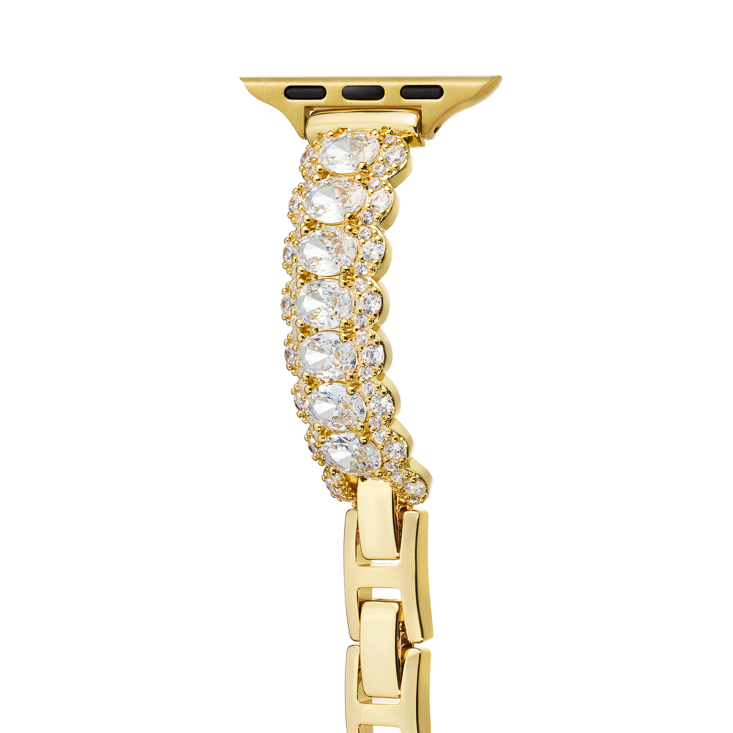 Marquise Halo Copper Apple Watch Band - Sleek, Luxurious Strap