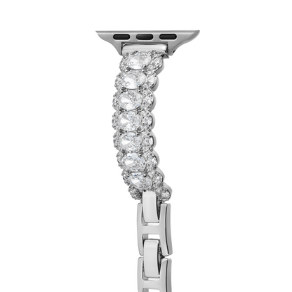 Marquise Halo Copper Apple Watch Band - Sleek, Luxurious Strap