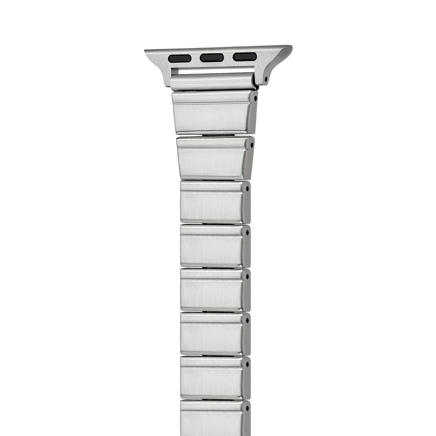 Sleek Brushed Metal Apple Watch Band – Minimal Modern Design