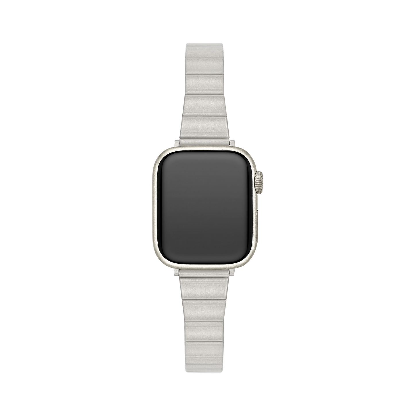 Sleek Brushed Metal Apple Watch Band – Minimal Modern Design