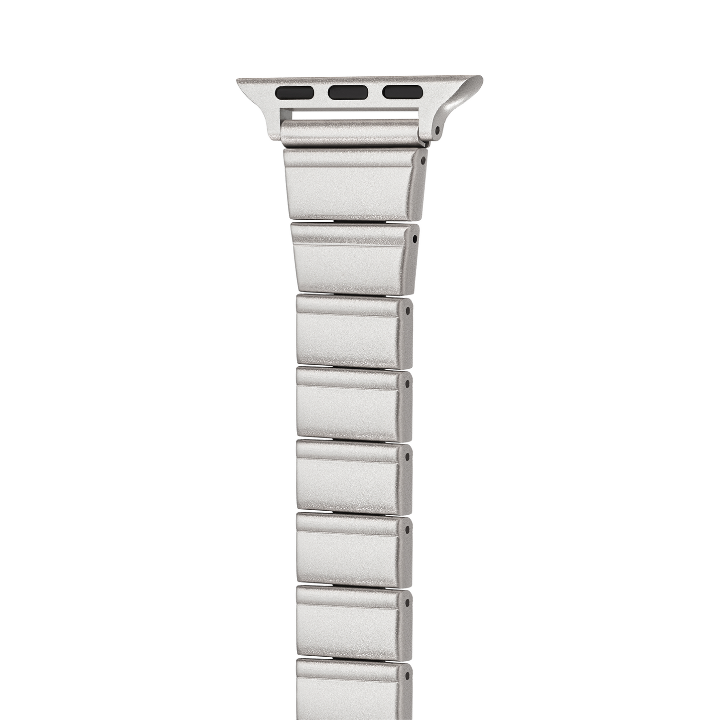 Sleek Brushed Metal Apple Watch Band – Minimal Modern Design