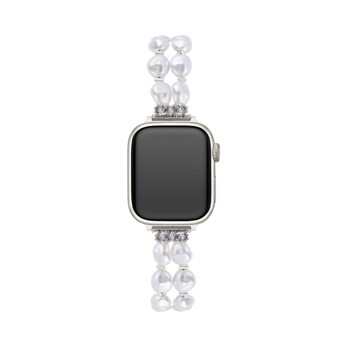 Pearl-Perfect Watch Band - Elegant, Sparkling Wrist Accessory