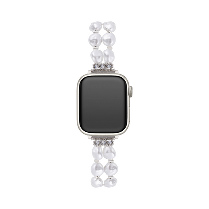 Pearl-Perfect Watch Band - Elegant, Sparkling Wrist Accessory