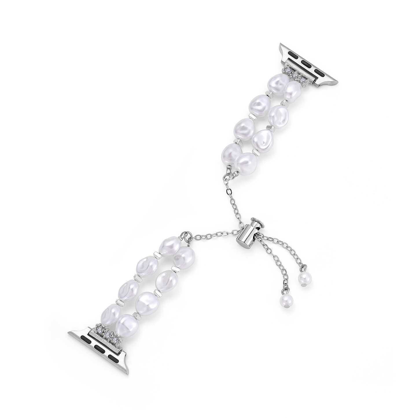 Pearl-Perfect Watch Band - Elegant, Sparkling Wrist Accessory
