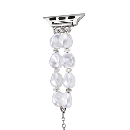 Pearl-Perfect Watch Band - Elegant, Sparkling Wrist Accessory