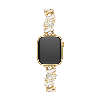 Butterfly-Design Elastic Bangle Bracelet for Apple Watch