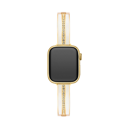 Sparkling Rhinestone-Embellished Classic Apple Watch Band