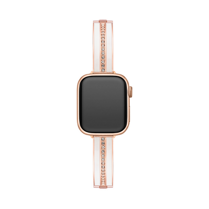 Sparkling Rhinestone-Embellished Classic Apple Watch Band
