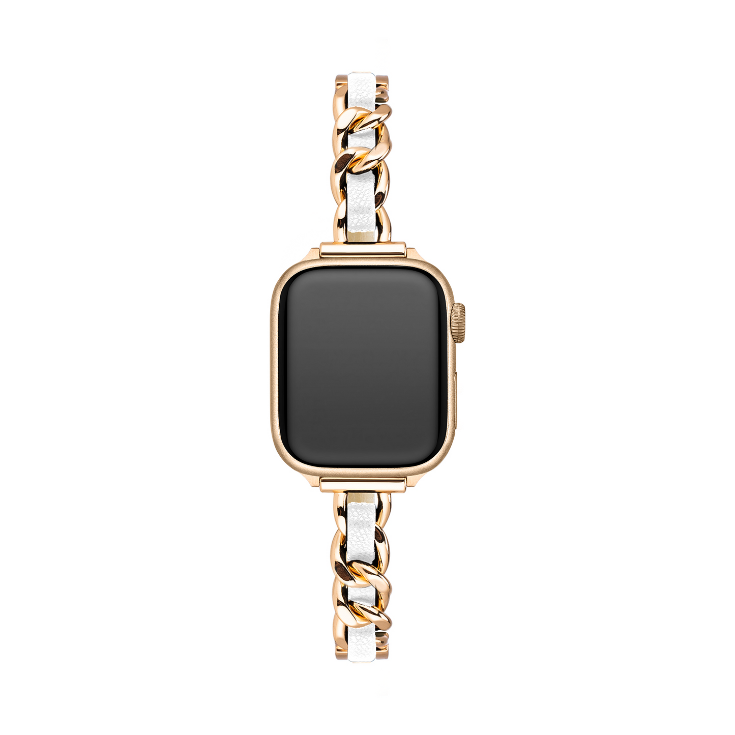 Twisted Metal Stainless Steel Link Watch Band for Apple Watch