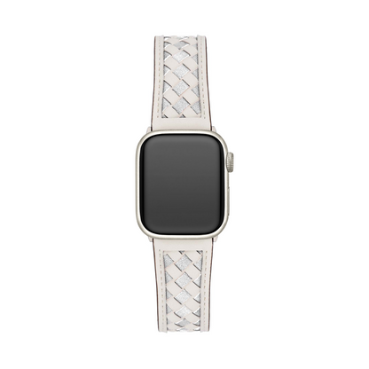 Premium Braided Leather Watch Band for Apple Watch