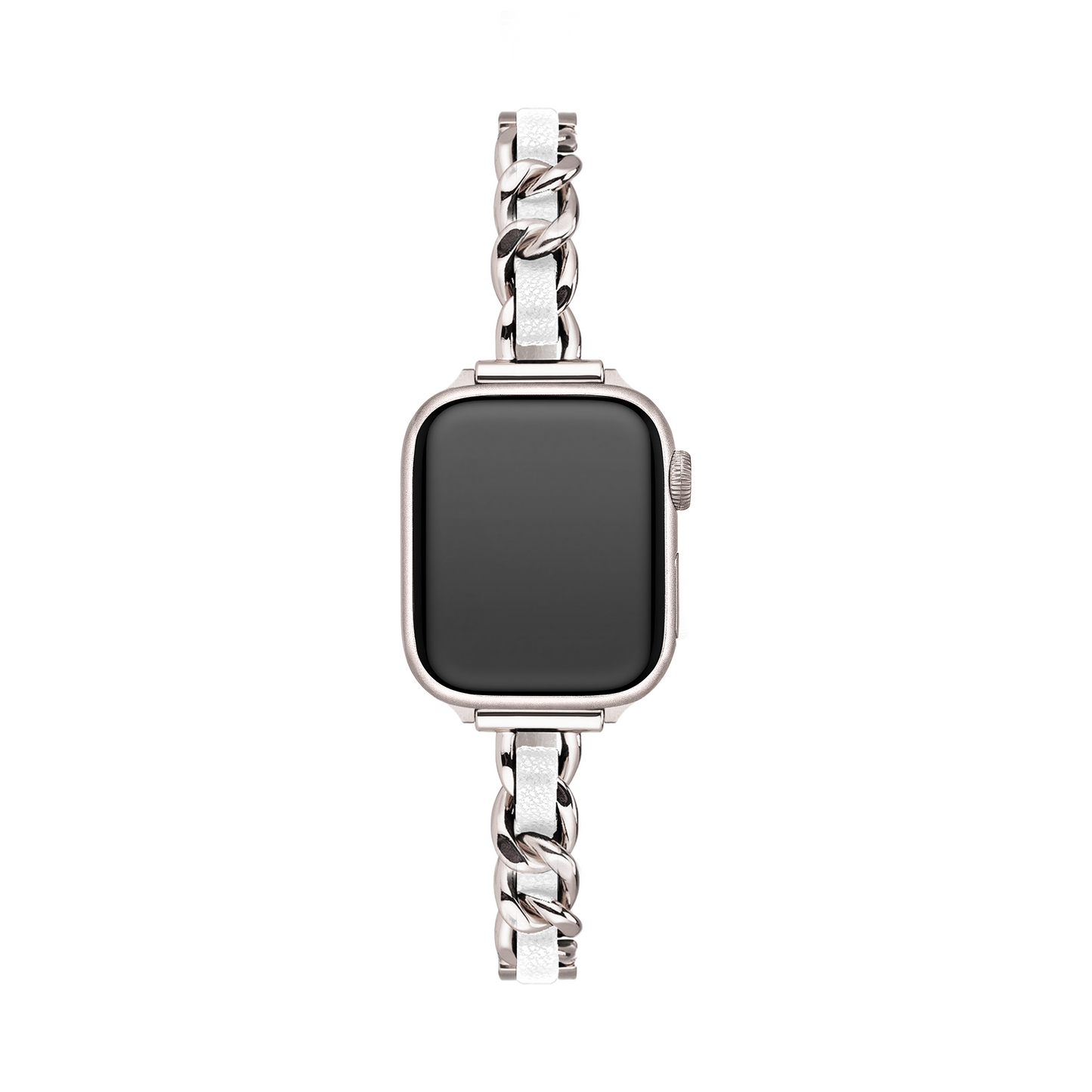 Twisted Metal Stainless Steel Link Watch Band for Apple Watch