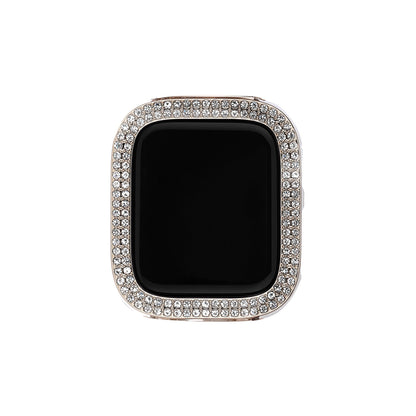 Sparkling Rhinestone Half-Wrap Apple Watch Case