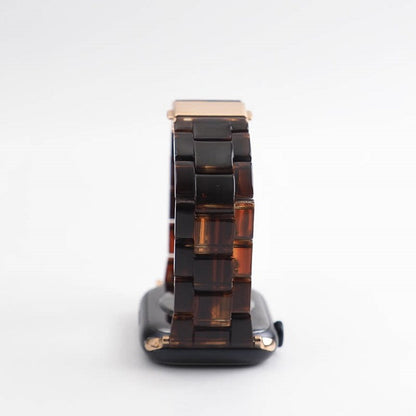 Elegant Carrara Marble Resin Link Strap