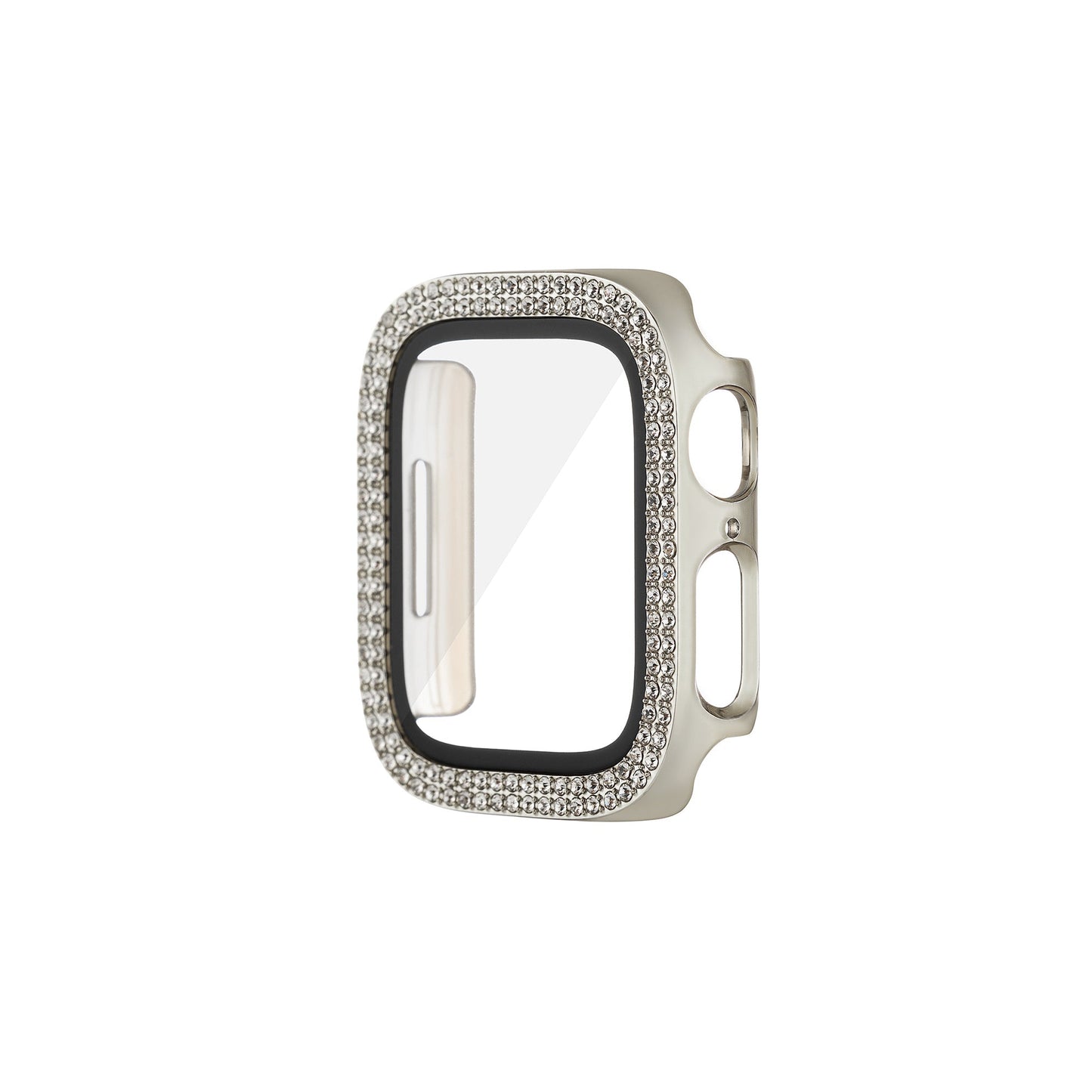 Gleaming Rhinestones Fully Wrapped Apple Watch Case
