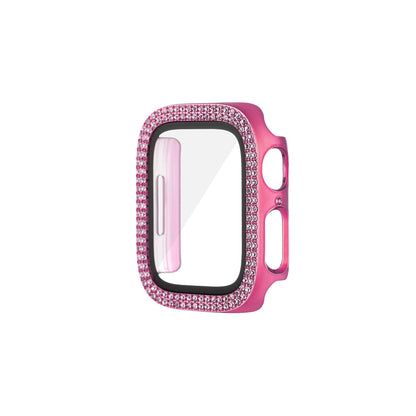 Gleaming Rhinestones Fully Wrapped Apple Watch Case