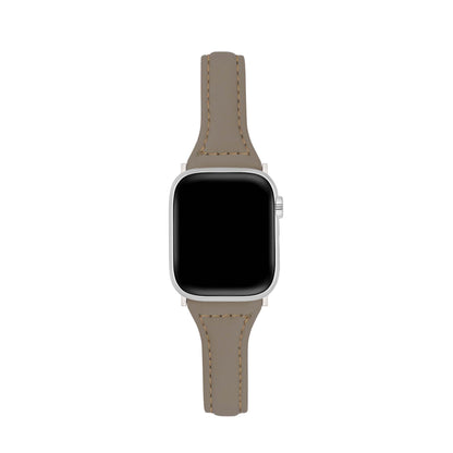 Premium Minimalist Genuine Leather Watch Band for Apple Watch