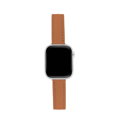 Ultra-Slim Genuine Leather Watch Band