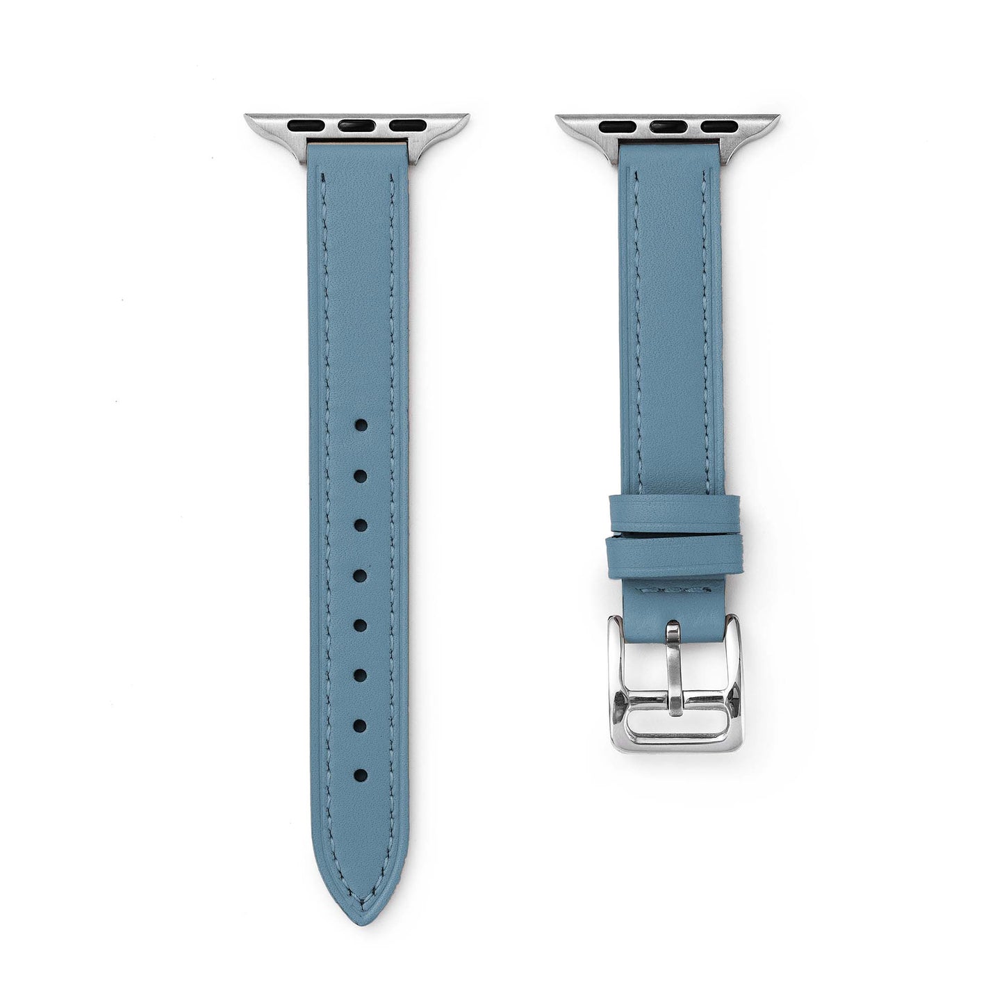Ultra-Slim Genuine Leather Watch Band