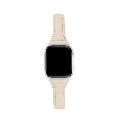 Premium Minimalist Genuine Leather Watch Band for Apple Watch