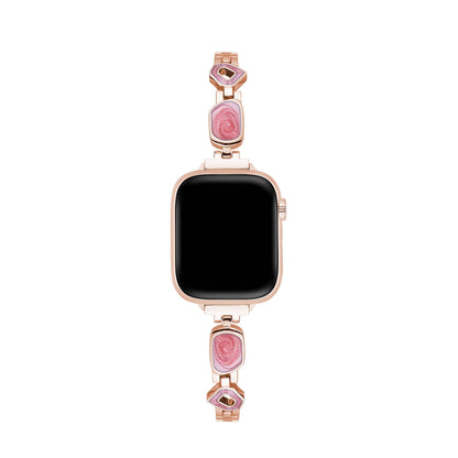Geometric Enamel Watch Band for Apple Watch